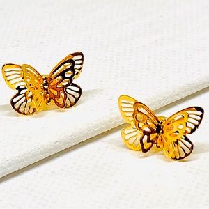 ๐3/$30 New Gold Butterfly Earrings